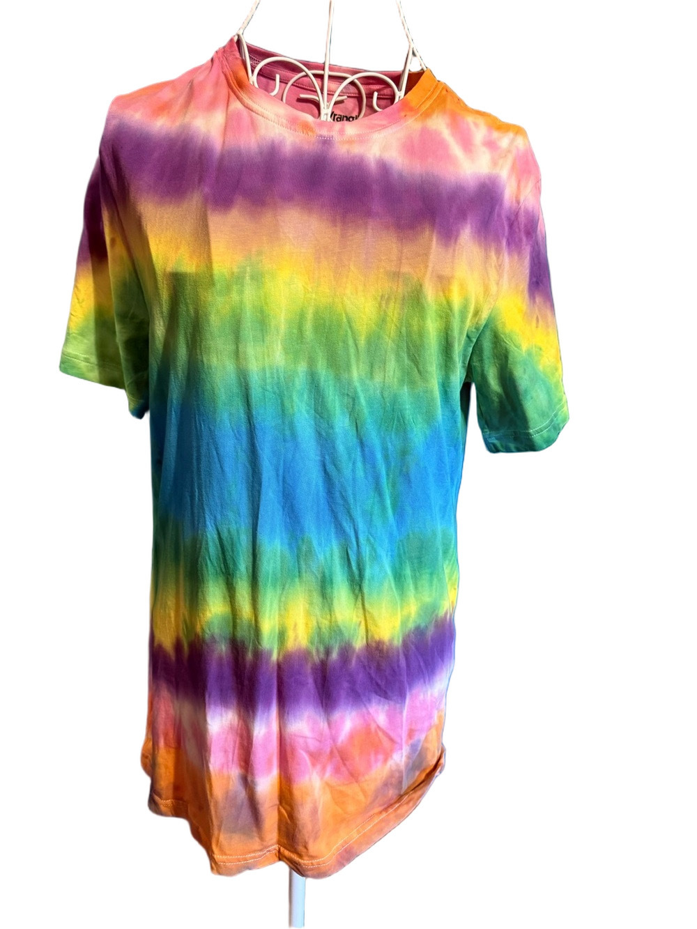 Wrangler Pink and Purple Tie-Dye Tee